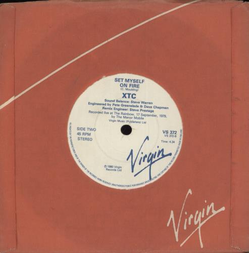 XTC Towers Of London 7" vinyl single (7 inch record / 45) UK XTC07TO584211