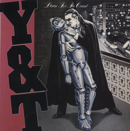 Y&T Down For The Count vinyl LP album (LP record) US Y&TLPDO775040