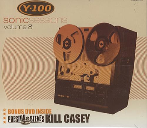Y100 Sonic Sessions Volume 8 2-disc CD/DVD set US Y102DSO383471