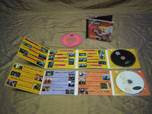 Y100 Sonic Sessions Volumes 5-7 3-CD album set (Triple CD) US Y103CSO345160