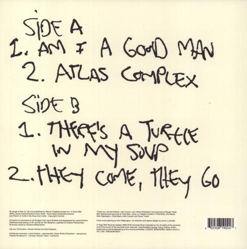 Yak Atlas Complex EP 10" vinyl single (10 inch record) UK YAL10AT814947