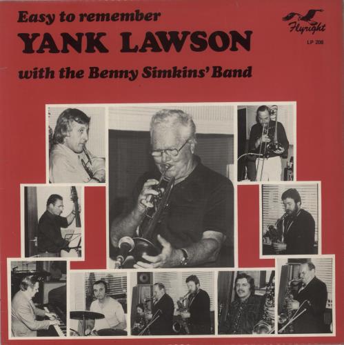 Yank Lawson Easy To Remember vinyl LP album (LP record) UK YB-LPEA848388