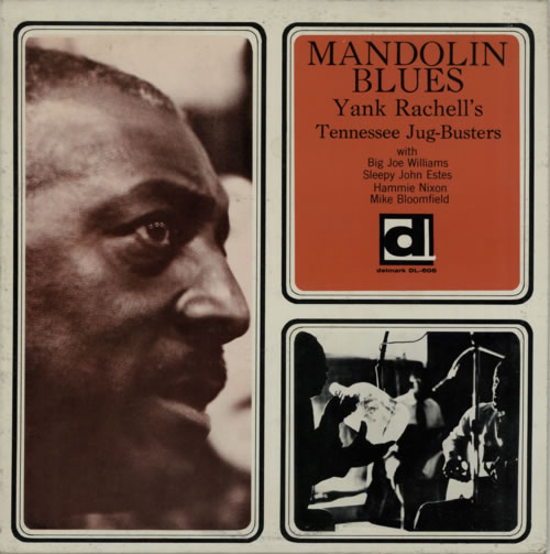 Yank Rachell Mandolin Blues vinyl LP album (LP record) US YB1LPMA616328