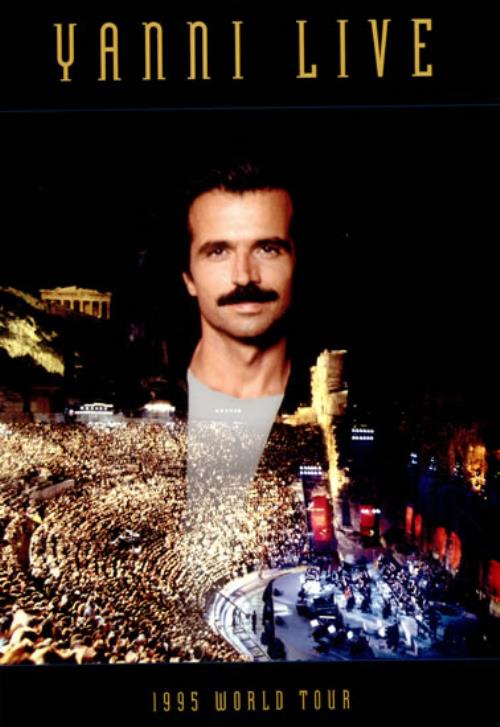 Yanni Live - 1995 World Tour tour programme US YNITRLI529954