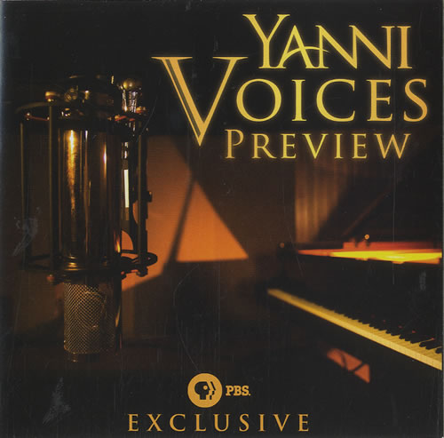 Yanni Voices - Preview CD album (CDLP) US YNICDVO461012