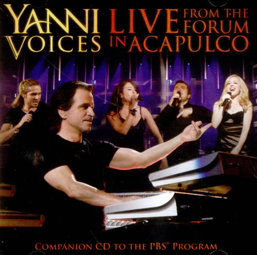 Yanni Yanni Voices - Live From The Forum In Acapulco CD album (CDLP) US YNICDYA555530