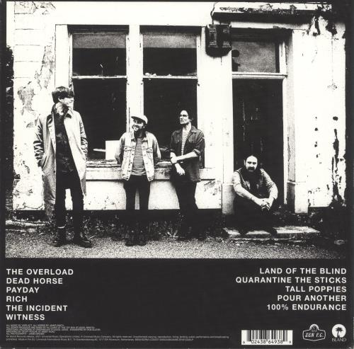 Yard Act The Overload - Tall Poppies Red & Black Vinyl + Autographed Sleeve vinyl LP album (LP record) UK 5E-LPTH874268