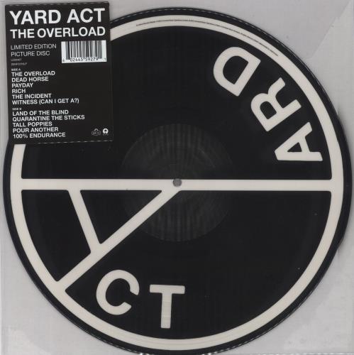 Yard Act The Overload picture disc LP (vinyl picture disc album) UK 5E-PDTH857757