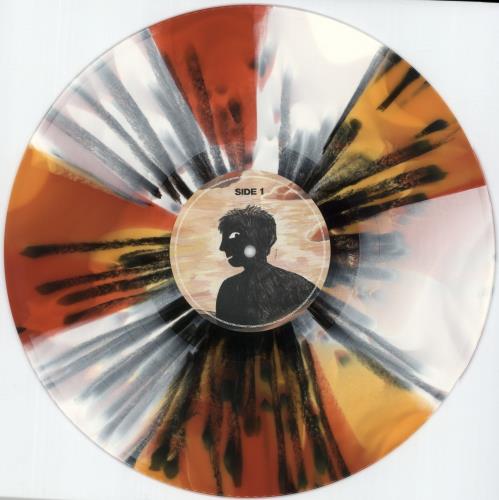 Yard Act Where's My Utopia? - White, Orange & Red with Black Splatter Vinyl vinyl LP album (LP record) UK 5E-LPWH876586