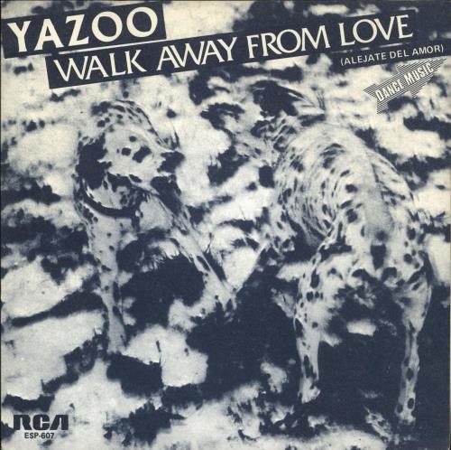 Yazoo Alejate Del Amor 7" vinyl single (7 inch record / 45) Spanish YAZ07AL59413