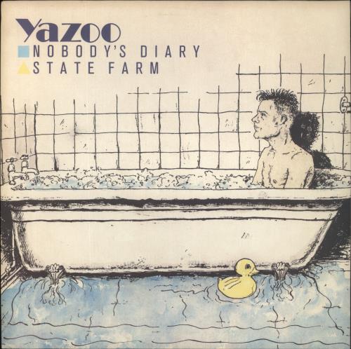 Yazoo Nobody's Diary 12" vinyl single (12 inch record / Maxi-single) UK YAZ12NO10434