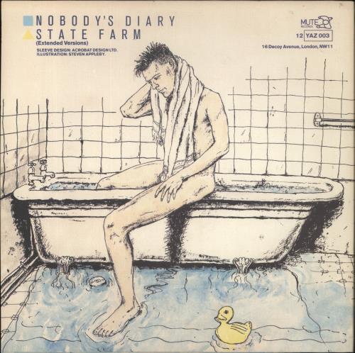 Yazoo Nobody's Diary 12" vinyl single (12 inch record / Maxi-single) UK YAZ12NO10434