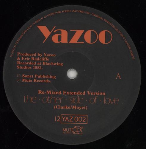 Yazoo The Other Side Of Love - EX 12" vinyl single (12 inch record / Maxi-single) UK YAZ12TH10437