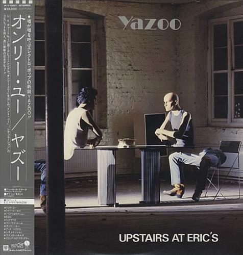 Yazoo Upstairs At Eric's vinyl LP album (LP record) Japanese YAZLPUP166738