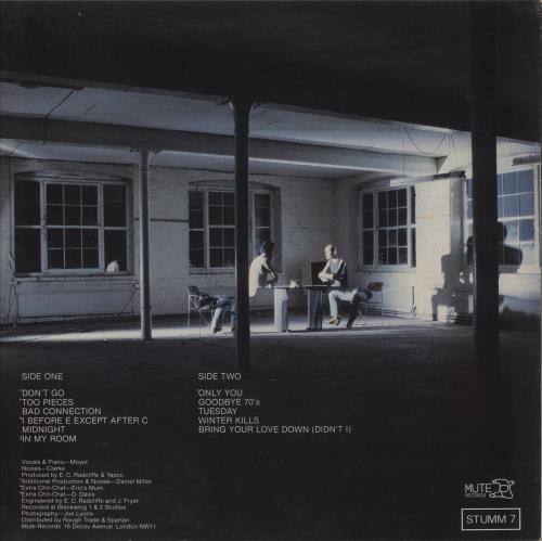 Yazoo Upstairs At Eric's vinyl LP album (LP record) UK YAZLPUP92738