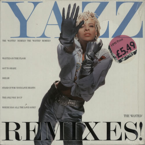 Yazz The 'Wanted' Remixes! vinyl LP album (LP record) UK YZZLPTH621584