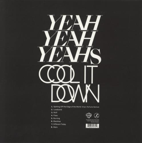 Yeah Yeah Yeahs Cool It Down - Blue, Yellow & White Twister Vinyl vinyl LP album (LP record) US YYYLPCO867211