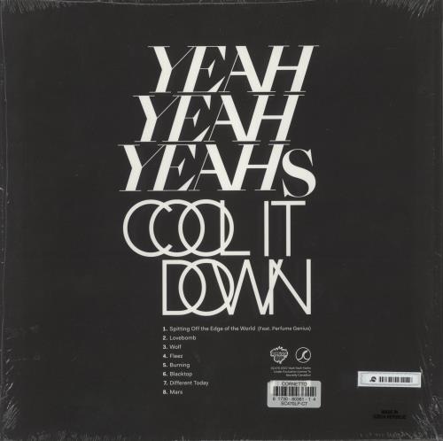 Yeah Yeah Yeahs Cool It Down - Ocean Blue Cornetto Vinyl - Shrink vinyl LP album (LP record) US YYYLPCO871241