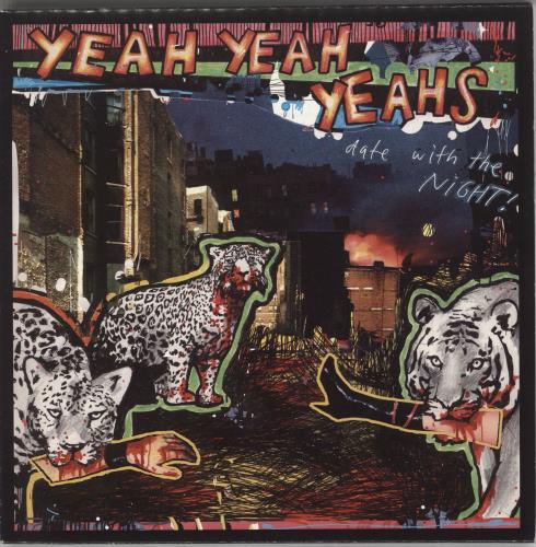 Yeah Yeah Yeahs Date With The Night 7" vinyl single (7 inch record / 45) UK YYY07DA241634