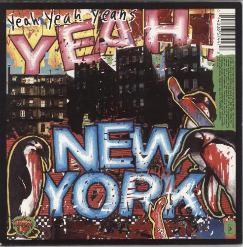 Yeah Yeah Yeahs Date With The Night 7" vinyl single (7 inch record / 45) UK YYY07DA241634