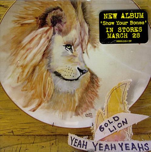 Yeah Yeah Yeahs Gold Lion CD single (CD5 / 5") US YYYC5GO353086