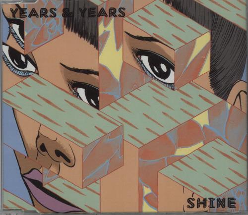 Years & Years Shine CD single (CD5 / 5") German YEFC5SH669757