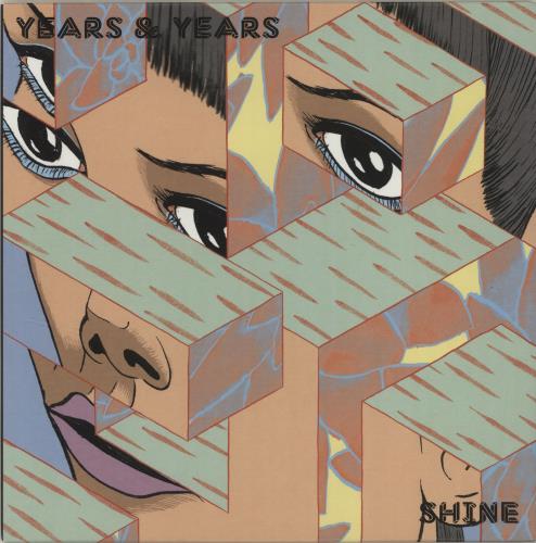 Years & Years Shine 7" vinyl single (7 inch record / 45) UK YEF07SH683463