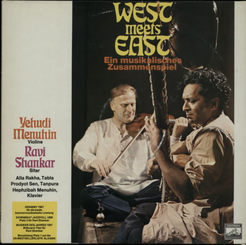 Yehudi Menuhin & St�phane Grappelli West Meets East vinyl LP album (LP record) German Y&SLPWE624595