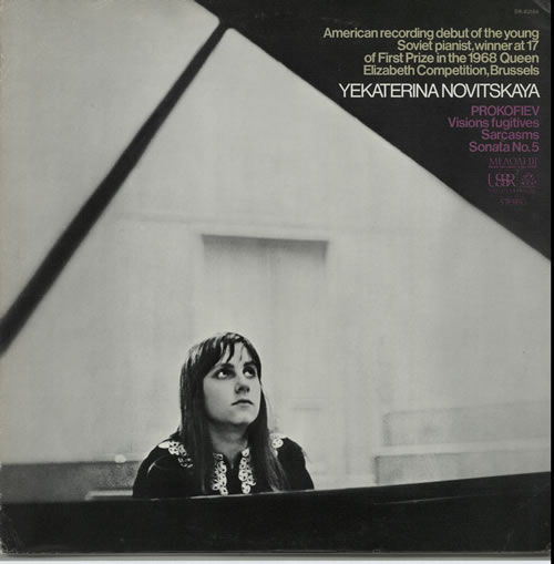 Yekaterina Novitskaya Prokofiev vinyl LP album (LP record) US YE6LPPR632395