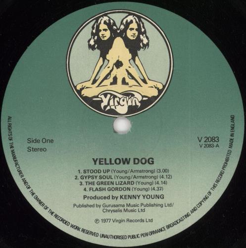 Yellow Dog Yellow Dog vinyl LP album (LP record) UK YWDLPYE727538