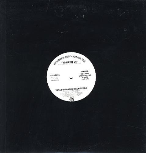 Yellow Magic Orchestra Tighten Up 12" vinyl single (12 inch record / Maxi-single) US YMO12TI47692