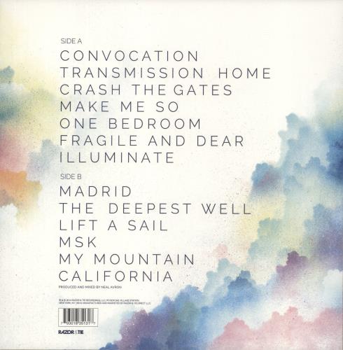 Yellowcard Lift A Sail - Clear with Multicolored Swirl Vinyl vinyl LP album (LP record) UK YE1LPLI873416