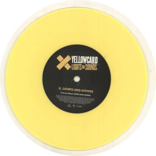Yellowcard Lights And Sounds - Parts 1 & 2 7" vinyl single (7 inch record / 45) UK YE107LI657328