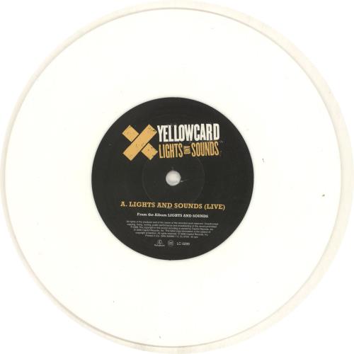 Yellowcard Lights And Sounds - Parts 1 & 2 7" vinyl single (7 inch record / 45) UK YE107LI657328