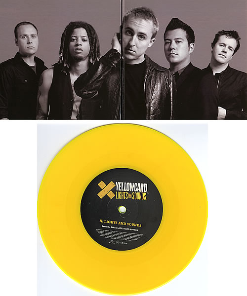 Yellowcard Lights And Sounds UK 7" vinyl single (7 inch record / 45