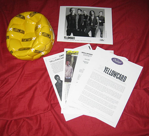 Yellowcard Lights And Sounds media press pack US YE1PPLI353732