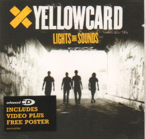 Yellowcard Lights And Sounds CD album (CDLP) UK YE1CDLI657604