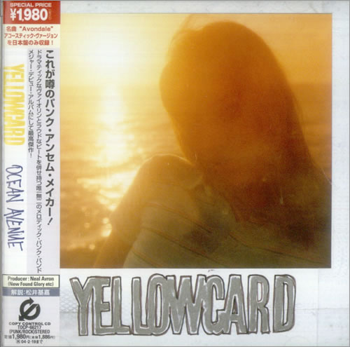 Yellowcard Ocean Avenue CD album (CDLP) Japanese YE1CDOC541894