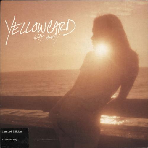 Yellowcard Way Away - Yellow Vinyl 7" vinyl single (7 inch record / 45) UK YE107WA289065