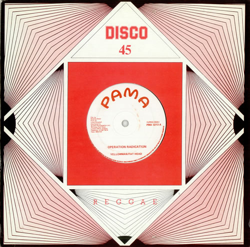 Yellowman Operation Radication 10" vinyl single (10 inch record) UK YAF10OP480397