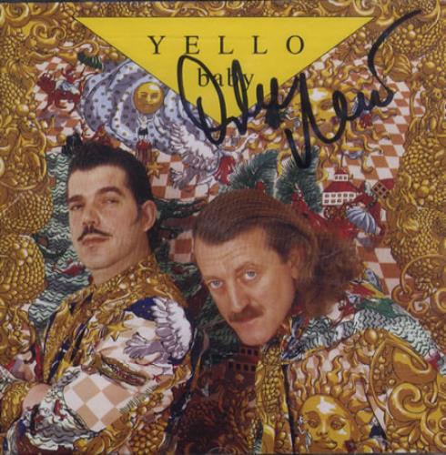 Yello Baby - Autographed CD album (CDLP) UK YELCDBA463885