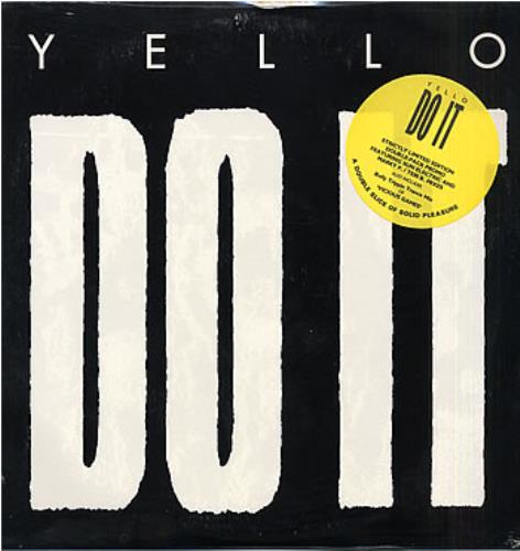 Yello Do It - Double Pack 12" vinyl single (12 inch record / Maxi-single) German YEL12DO98796