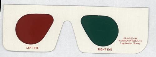 Yello I Love You + 3D glasses 7" vinyl picture disc (7 inch picture disc single) UK YEL7PIL367619