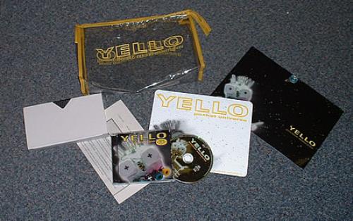 Yello Pocket Universe - Zipper Bag + Cd Album media press kit UK YELKIPO84936