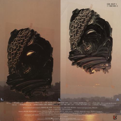 Yello Stella vinyl LP album (LP record) UK YELLPST239353