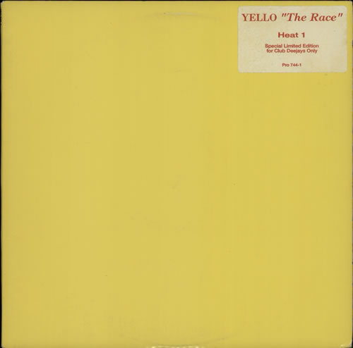 Yello The Race (Heat 1) 12" vinyl single (12 inch record / Maxi-single) US YEL12TH29060