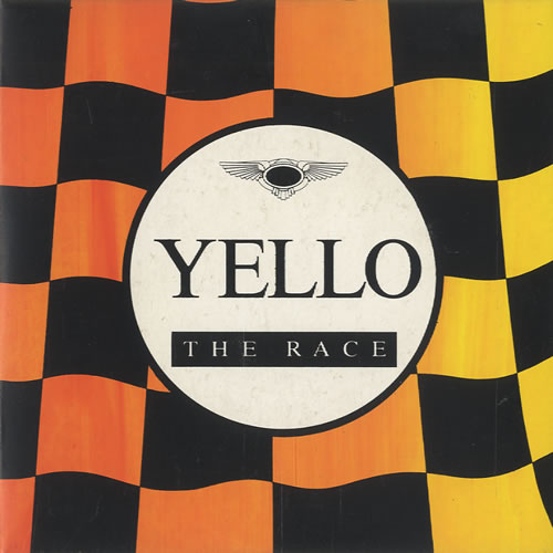 Yello The Race - orange/yellow sleeve CD single (CD5 / 5") UK YELC5TH454124