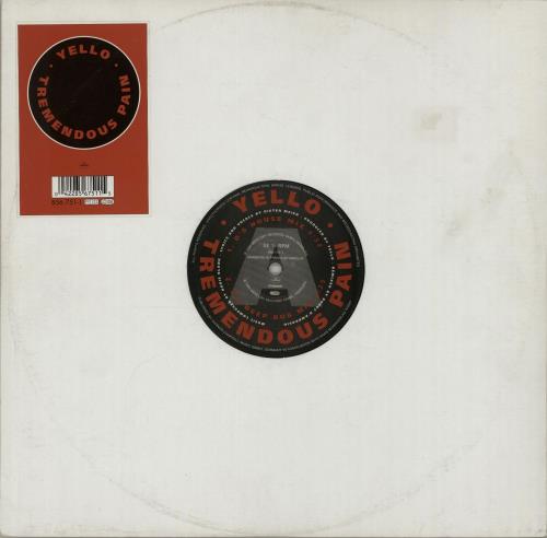 Yello Tremendous Pain 12" vinyl single (12 inch record / Maxi-single) German YEL12TR44148