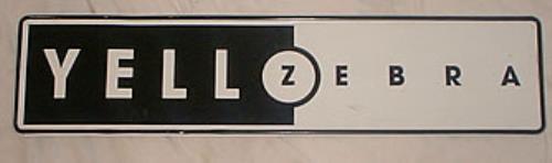 Yello Zebra memorabilia German YELMMZE196141