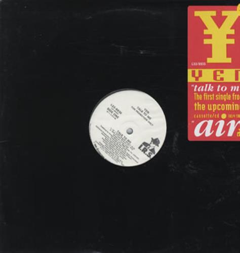 Yen Talk To  Me 12" vinyl single (12 inch record / Maxi-single) US YEN12TA35539